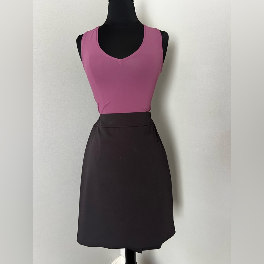 NWT Elie Tahari ‘Matilda’ Chocolate Straight Skirt